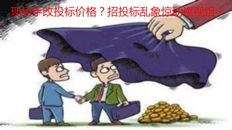 現(xiàn)場(chǎng)手改投標(biāo)價(jià)格？招投標(biāo)亂象驚動(dòng)巡視組！