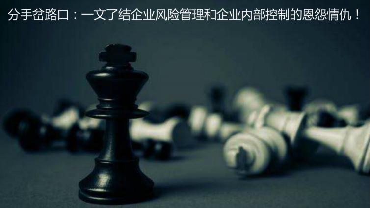 分手岔路口：一文了結企業風險管理和企業內部控制的恩怨情仇！