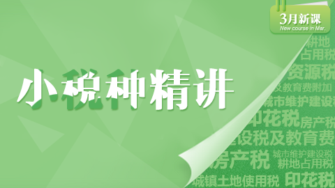 小稅種精講 