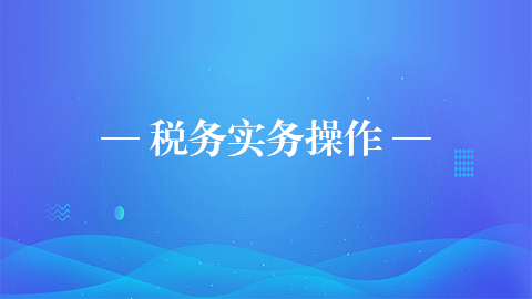 稅收實務(wù)操作 